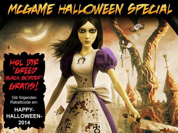 McGame veranstaltet Halloween-Sale