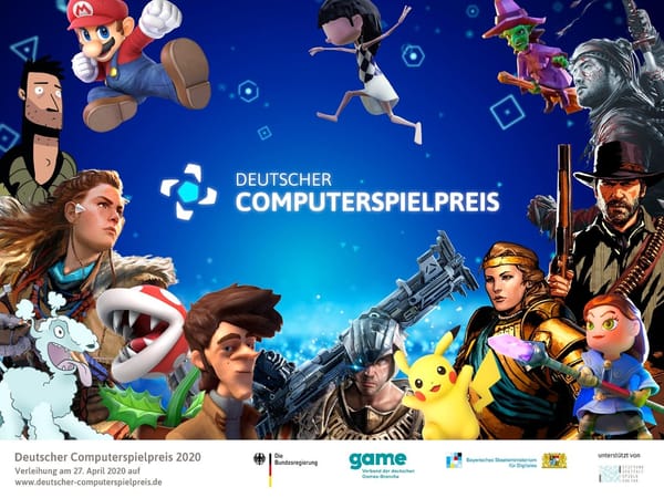 Deutscher Computerspielpreis im Livestream