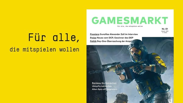 GamesMarkt 01/2022: Neue Ausgabe verfügbar!