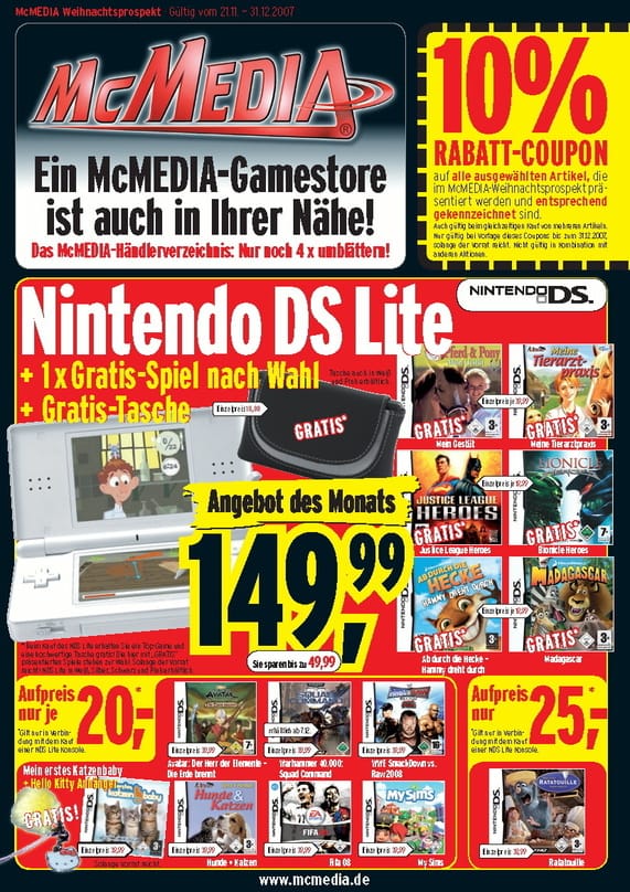 McMedia streut 1,8 Mio. Prospekte