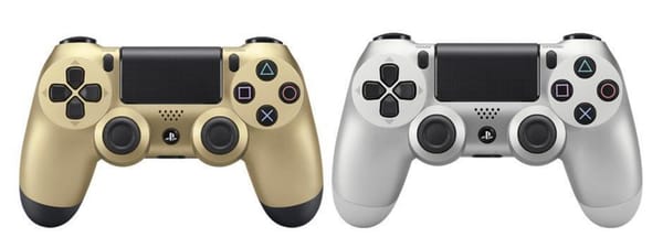 Neue PS4-Controller in Edelmetall-Optik