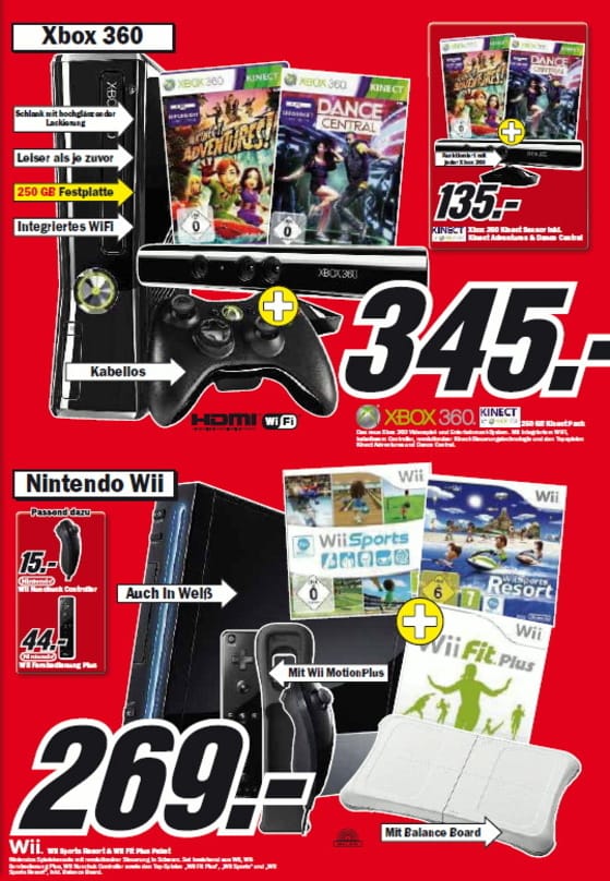 Konsolen-Bundles bei Media Markt