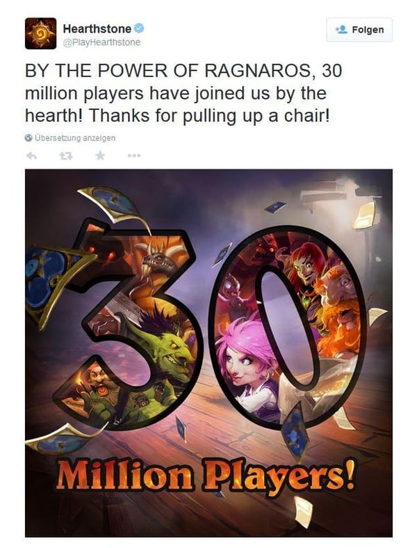 "Hearthstone" erreicht 30 Mio. Spieler