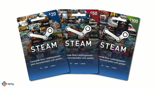 Epay bringt Steam-Prepaidkarten in den Handel