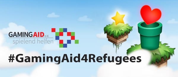 reBuy und Gaming-Aid verteilten Sachspenden an Flüchtlinge