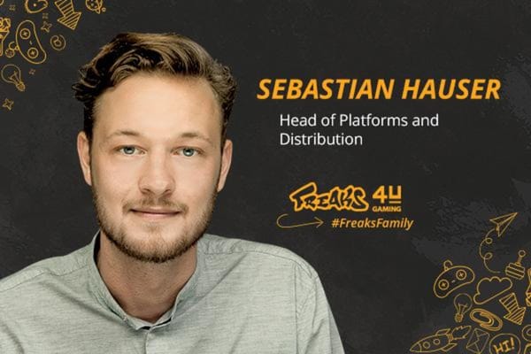 Sebastian Hauser leitet Freaks 4Us neue Abteilung Platforms and Distribution