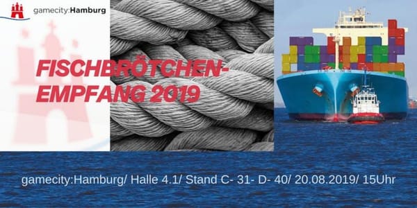 Gamecity.Hamburg lockt mit Fischbrötchen