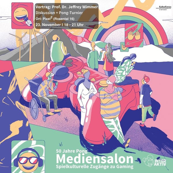 Mediensalon zum Thema Gaming am 23. November in München