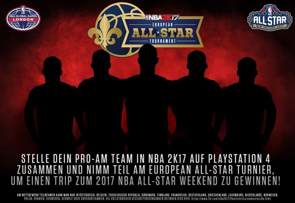 2K startet eSport-Turnier für "NBA 2K17"