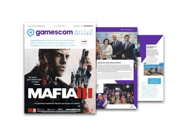 gamescom daily 2 als Livepaper lesen