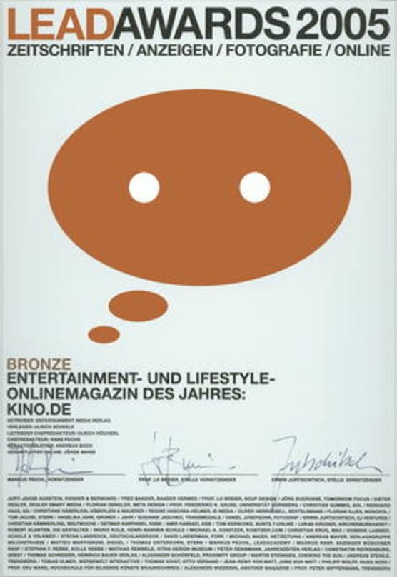 LeadAward in Bronze für KINO.DE