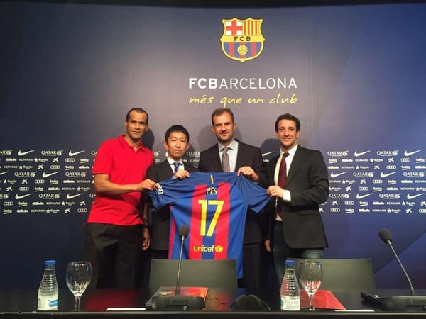 Konami knüpft "PES"-Partnerschaft mit dem FC Barcelona