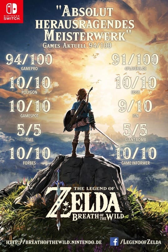Switch & "Zelda" schaffen Launch-Rekord in Deutschland