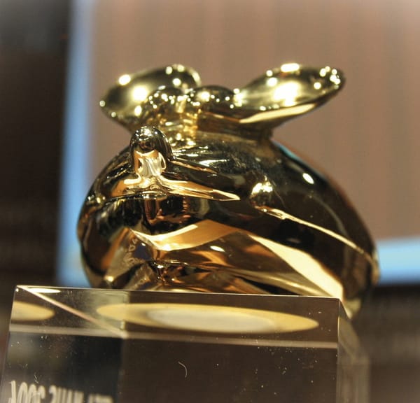 Goldene GIGA-Maus für Ravensburger