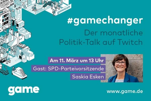 Saskia Esken bekräftigt im #gamechanger-Auftakt Partei-Positionen