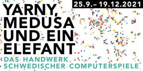 Ausstellung schwedischer Games-Skizzen und -Entwürfe