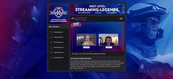 Aldi will GamerInnen zu Profi-StreamerInnen ausbilden