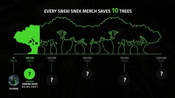 Razer weitet Umwelt-Kampagne aus
