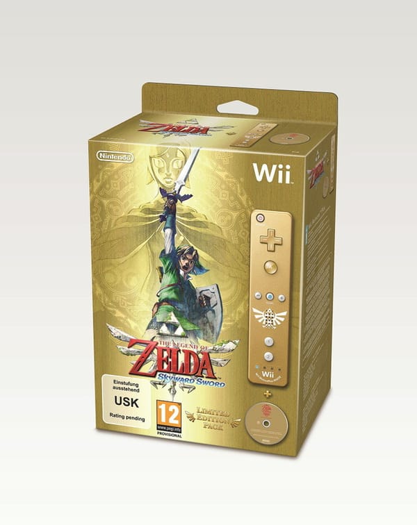 Goldene Wiimote zum 25. "Zelda"-Jubiläum