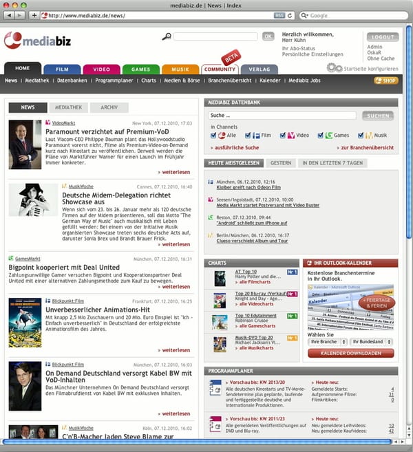 mediabiz.de erzielt bestes IVW-Ergebnis seit Bestehen