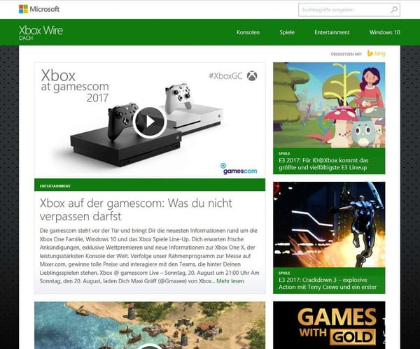 Xbox-Presseportal spricht jetzt auch Deutsch