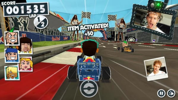 Red Bull startet Browsergame mit Gesichtssteuerung