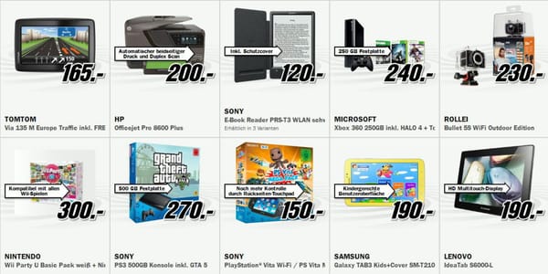 Bundleschlacht: Media Markt bei 360 und Vita vorn