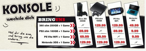 GameStop animiert zum Systemwechsel