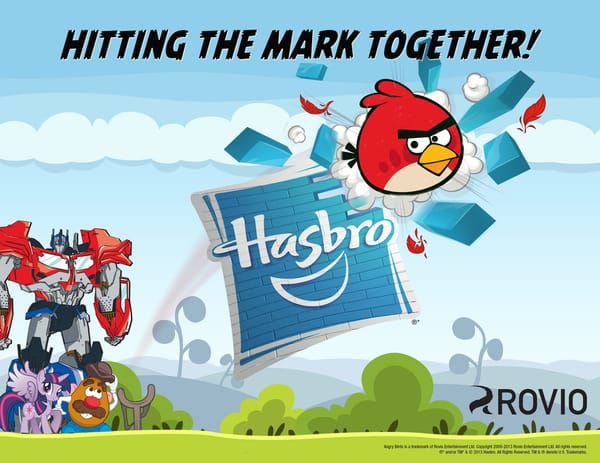 Hasbro und Rovio bauen "Angry Birds"-Koop aus