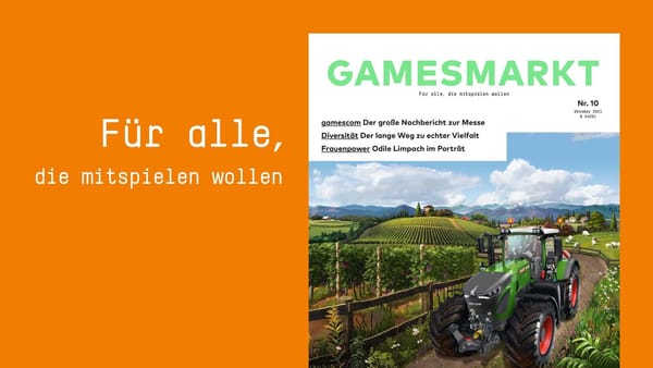 GamesMarkt 10/2021: Neue Ausgabe verfügbar!