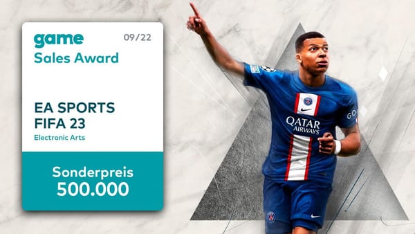Vier game Sales Awards im September 2022 verliehen