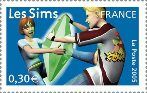 "Die Sims" werden Briefmarkenmotiv