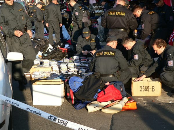 Tschechische Behörden nehmen Grenzmarkt hoch