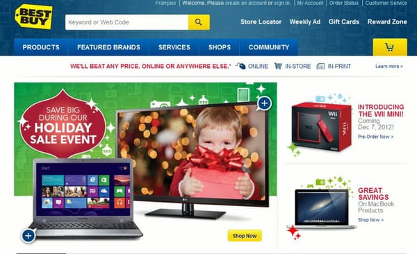 Best Buy Kanada bewirbt Wii Mini