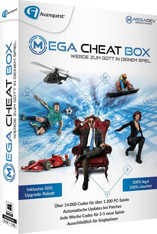 Avanquest vermarktet "Mega Cheat Box"
