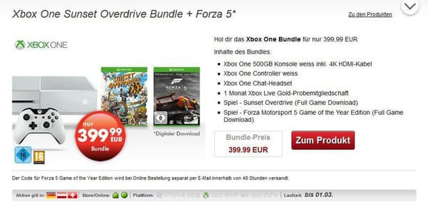 GameStop legt mit Xbox-Bundles nach