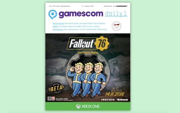 gamescom daily 1 als Livepaper lesen