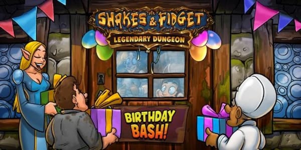 Playa Games zelebriert Geburtstag von "Shakes & Fidget" auf Twitch
