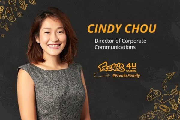 Freaks 4U ernennt Cindy Chou zu Director of Corporate Communications