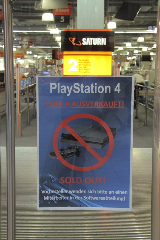 Impressionen vom PlayStation-4-Launch