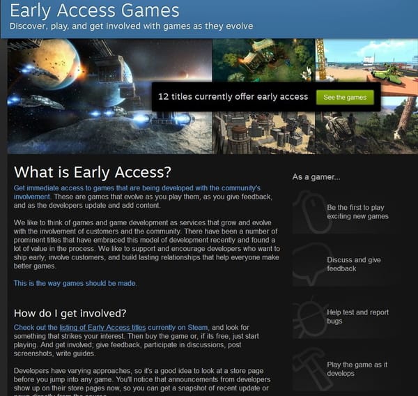 Valve vermarktet Games in Arbeit