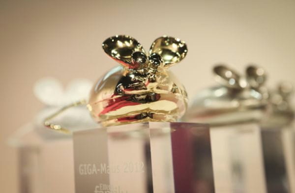 GIGA-Mäuse an Nintendo, Sony und Reality Twist verliehen