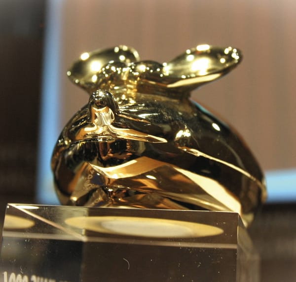 Goldene Giga-Maus für Nintendo