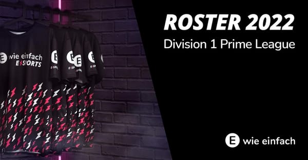 Neues Roster für E wie Einfach E-Sports vorgestellt