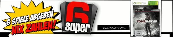 "Tomb Raider" ist Gamestops "Super 6"