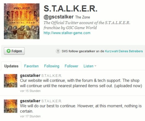 GSC Game World will online weitermachen