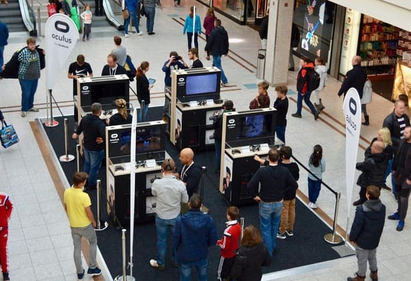 Oculus geht auf Shoppingcenter-Tour