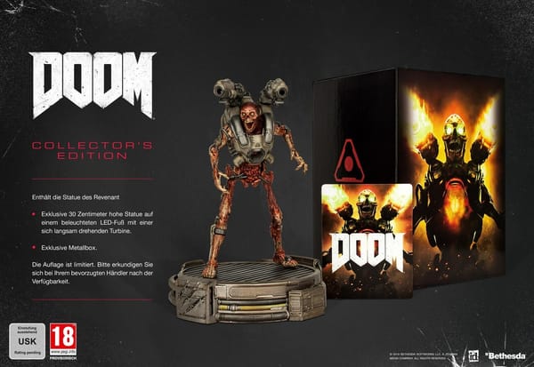 Bethesda schickt "Doom" ab Mai ins Rennen und bringt Sammlerausgabe