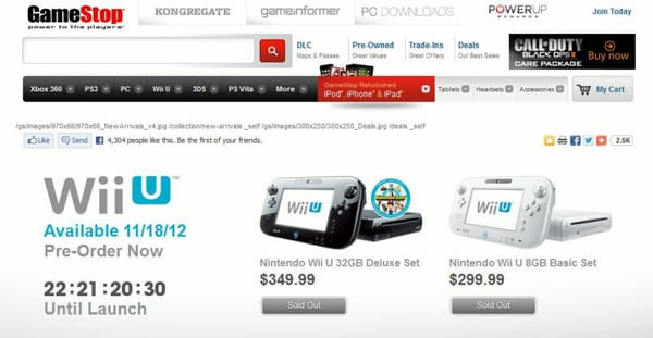 USA: Hunderttausende warten auf Wii U