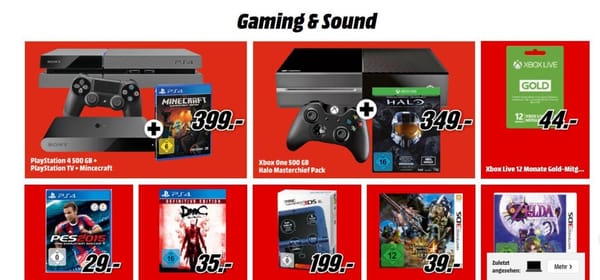 "Halo"-Bundle bei Media Markt im Angebot